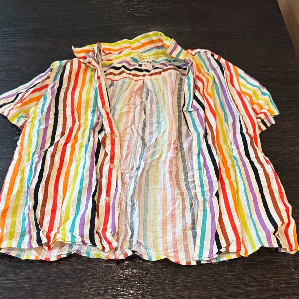 Colorful Striped Kids Shirt